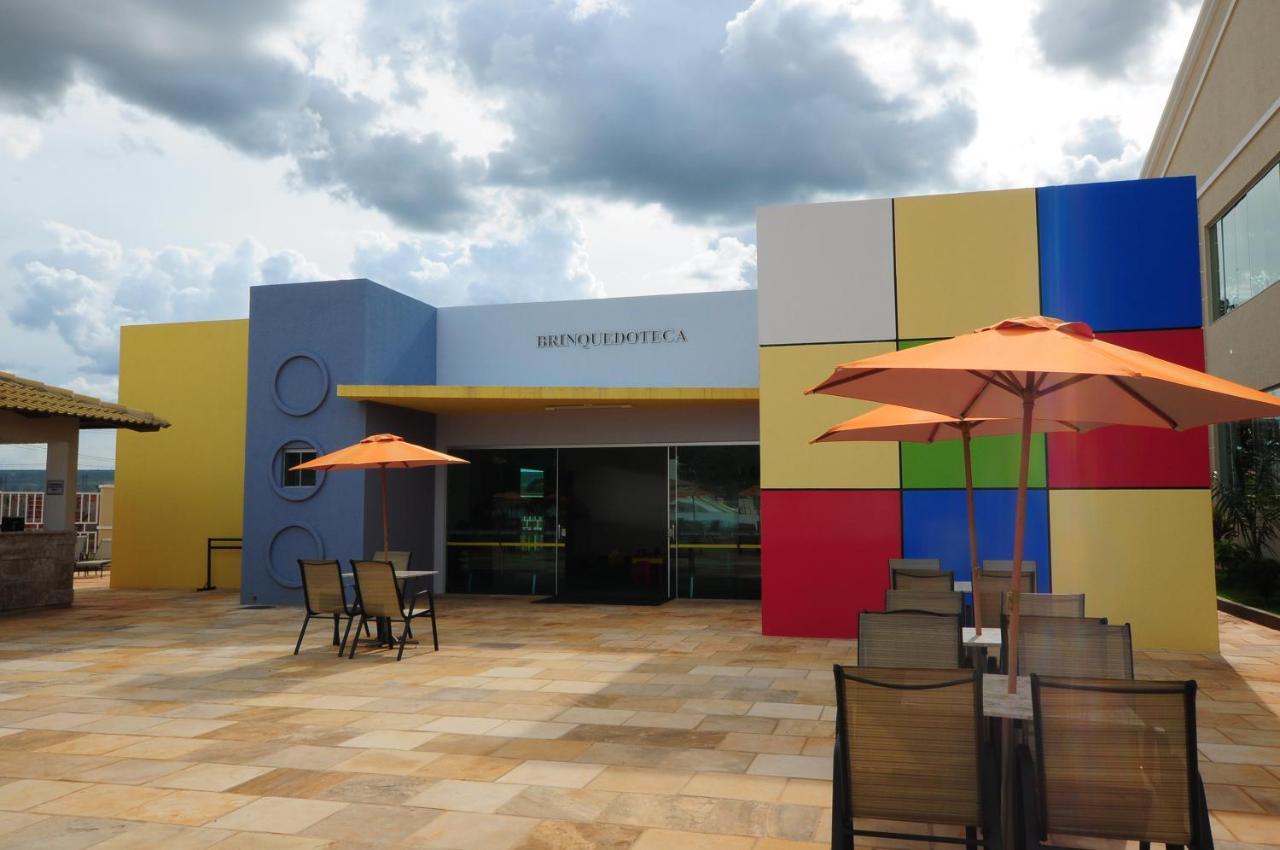 Lacqua Diroma Hotel Com Parque Aquatico 24 Horas Caldas Novas Ngoại thất bức ảnh